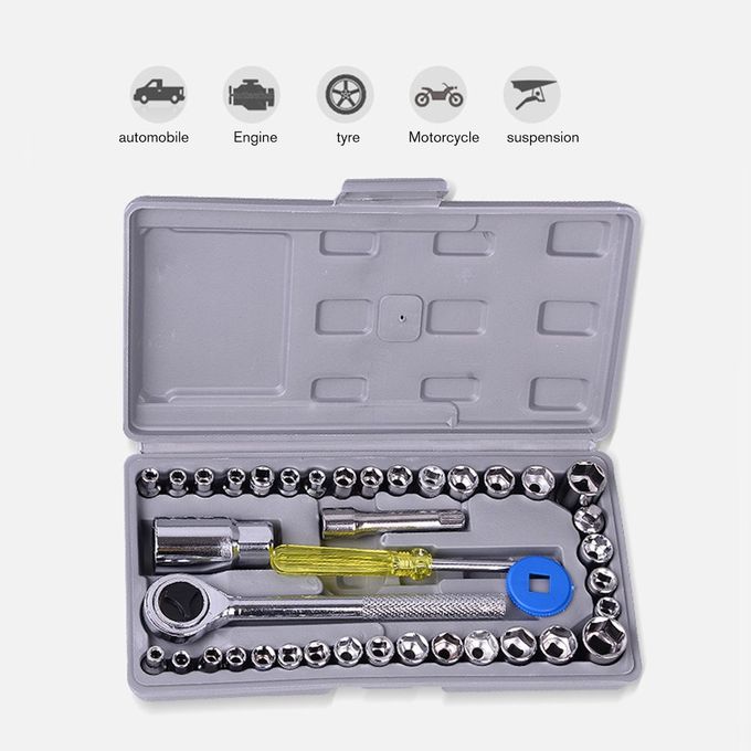 40pcs Motorcycle Tool Case Precision Socket Wrench Set Sleeve Screwdriver%20(5)