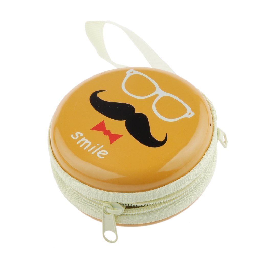 Cute Portable Mustache Coin Case Key Earphone Wallets Pouch%20(9)