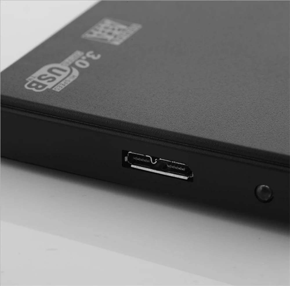 black case USB 3 0 SATA Hd Box Enclosure Case Mobile HDD Mobile Hard Disk Drive (1)