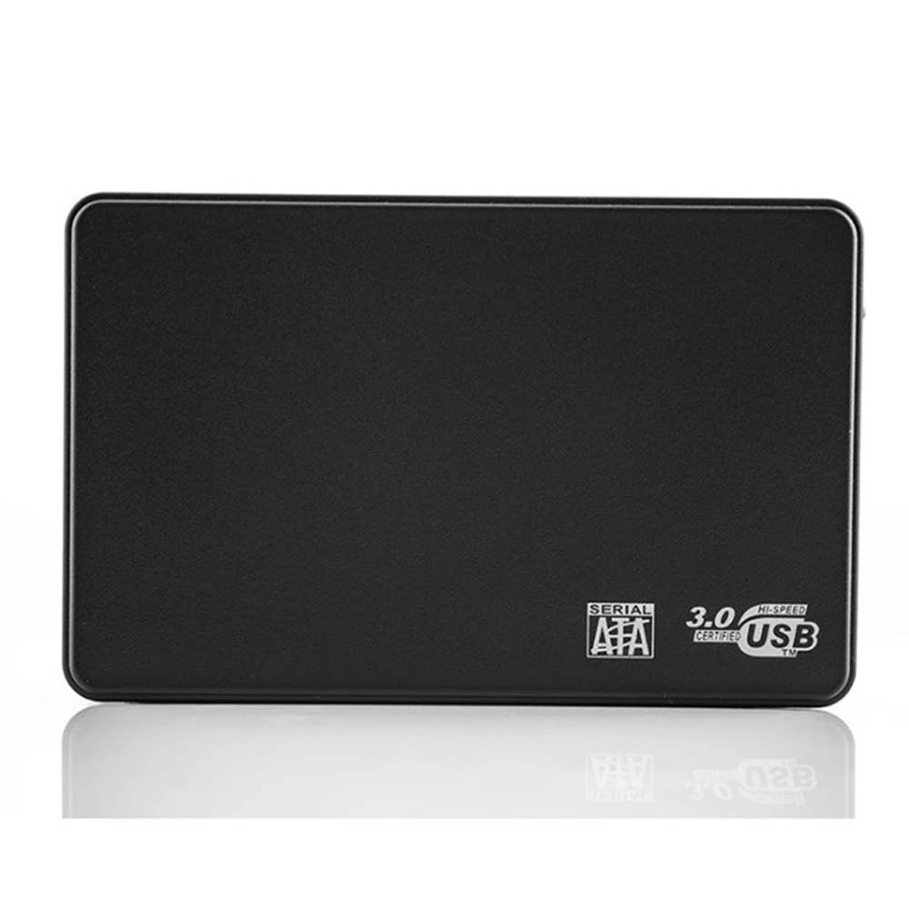 black case USB 3 0 SATA Hd Box Enclosure Case Mobile HDD Mobile Hard Disk Drive (3)