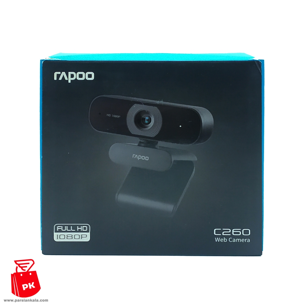 RAPOO C260 USB BLACK FULL HD WEBCAM