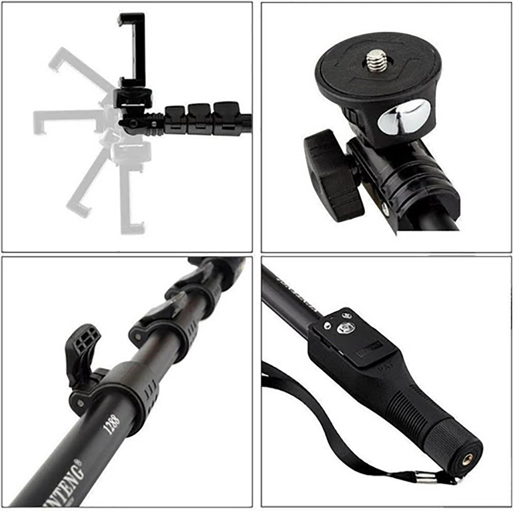 Yunteng YT 1288 Monopod With Zoom Controller Remote%20(3)