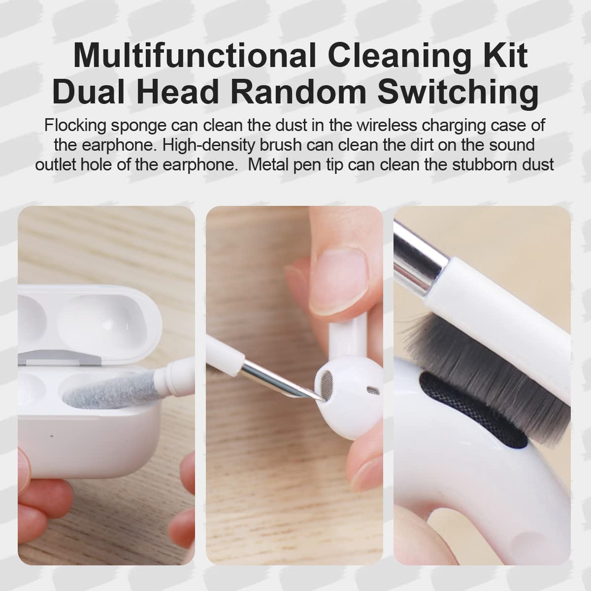 Keyboard Cleaning Brush Computer Earphone Cleaning tools Keyboard Cleaner keycap Puller kit for PC Airpods%20(3)
