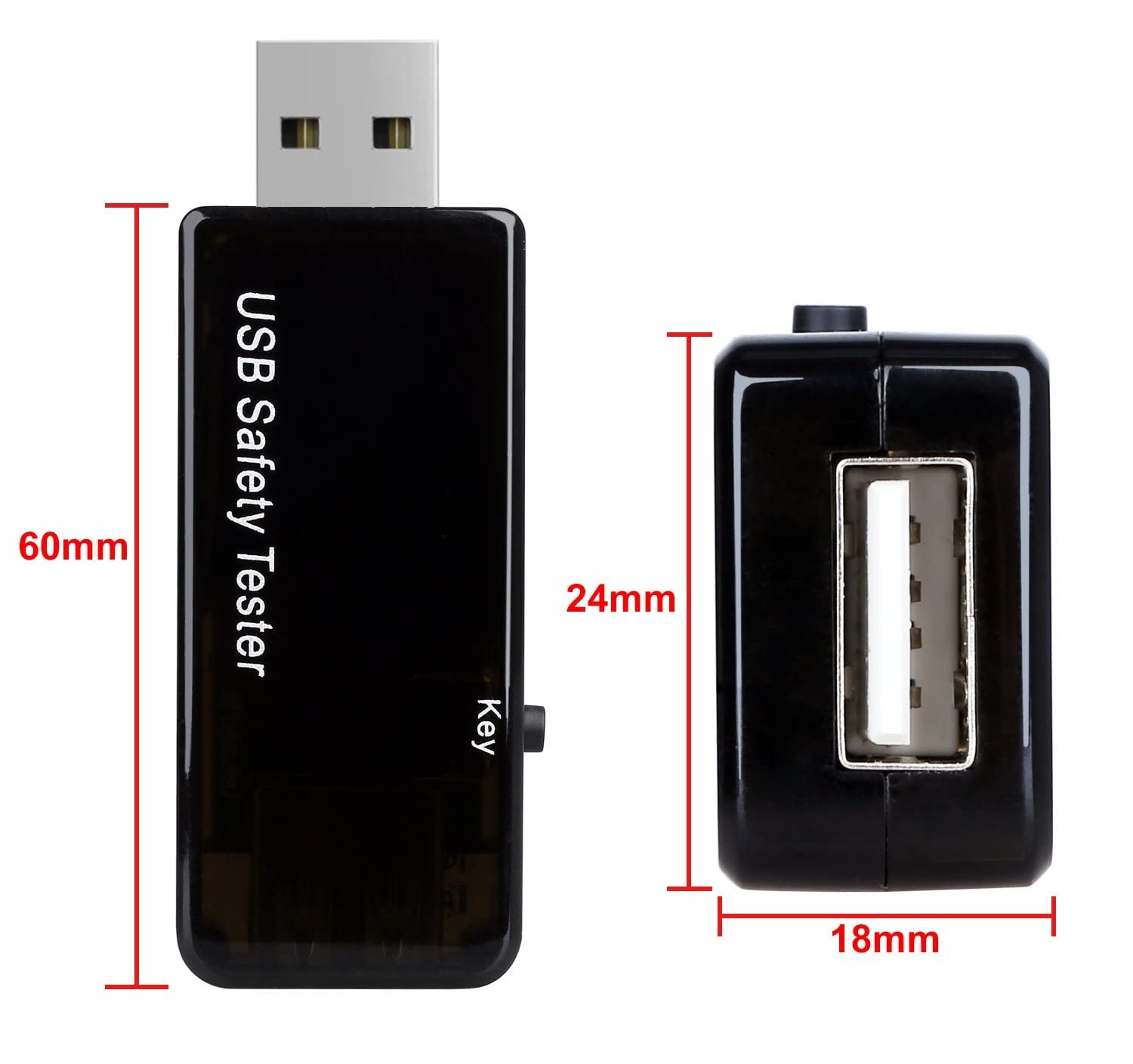 USB Safety Tester USB Digital Power Meter Multimeter Current Voltage Monitor%20(5)