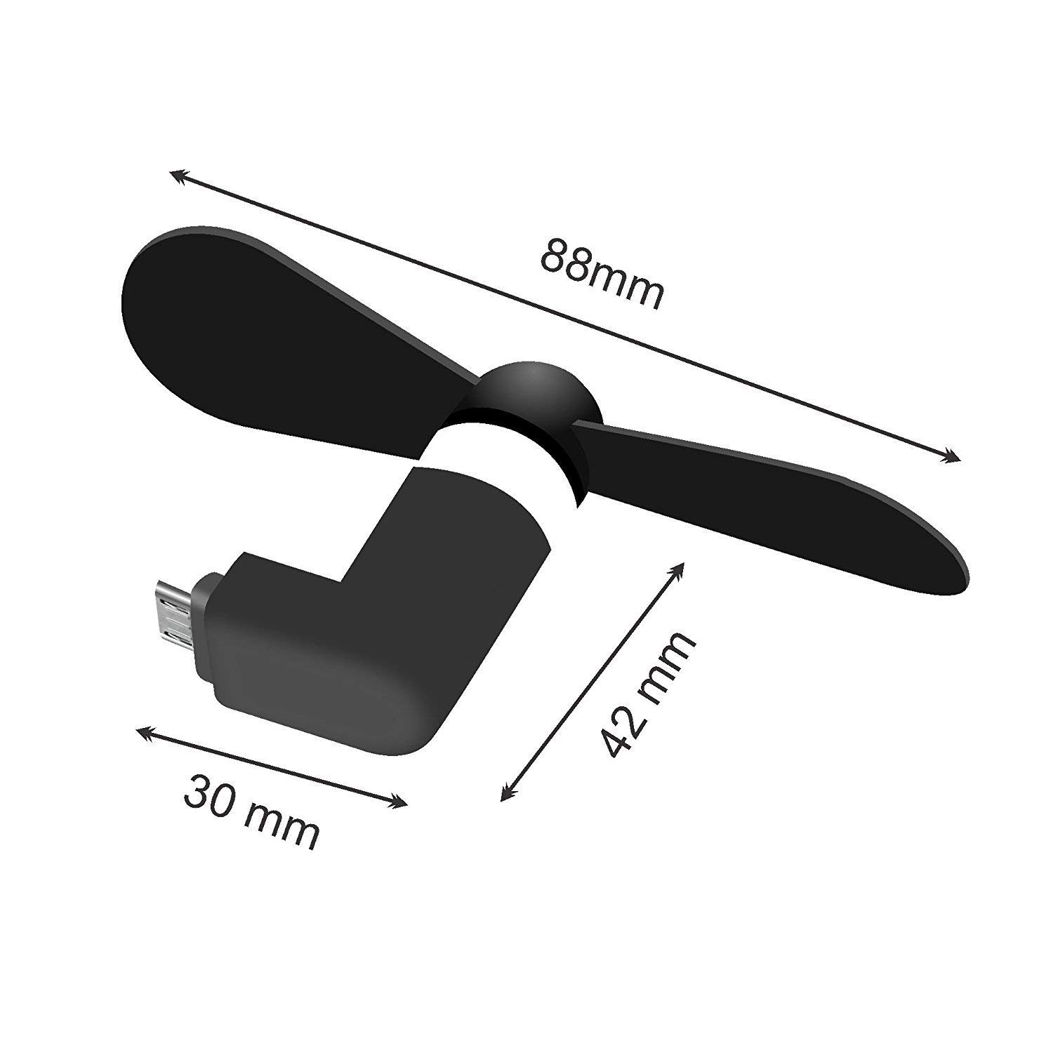 Portable Mute Mini USB Fan Android Mobile Micro USB OTG Flexible Cooling Fan%20(19)