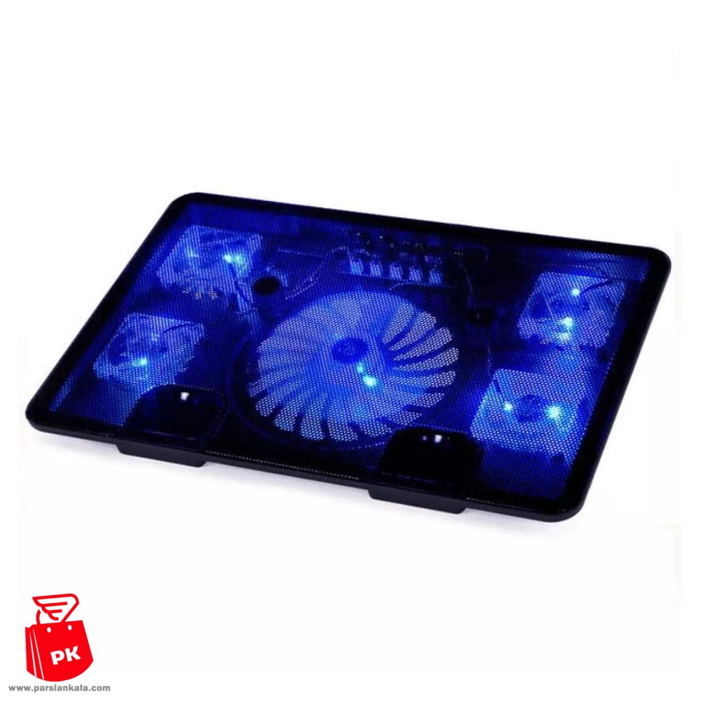 SY C5 5 Fans LED USB Cooling Adjustable Pad For Laptop Notebook 7 17inch%20(9) ParsianKala.com