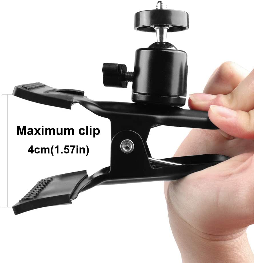 Guitar Head Clip Mobile Phone Holder Live Broadcast Bracket Stand Tripod Clip Head For iPhone 11 PK H2500%20(10)