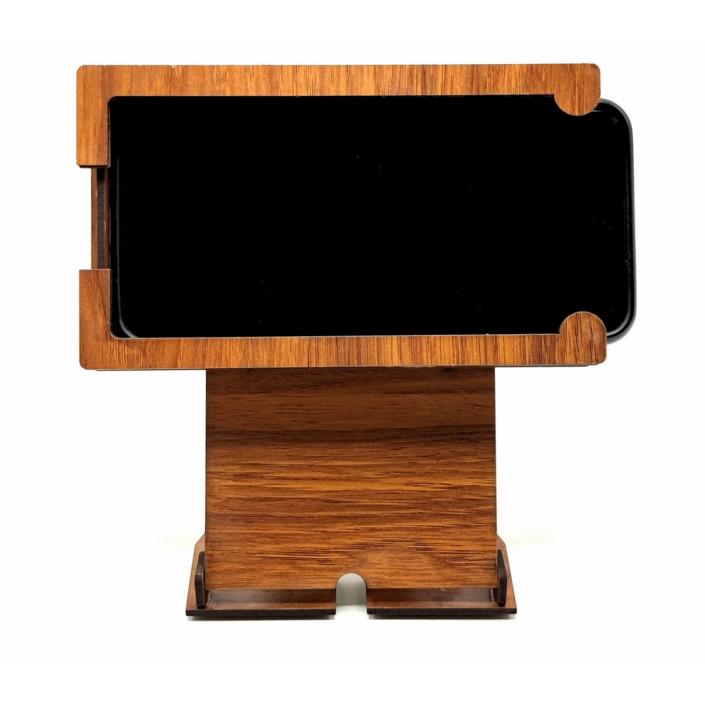 خرید و قیمت نگهدارنده موبایل چوبی
