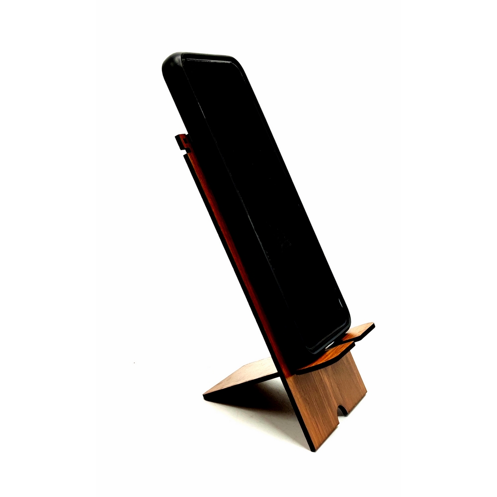 استند رومیزی موبایل چوبی