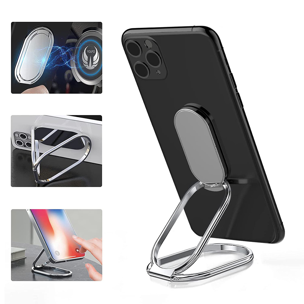 foldable ring buckle retractable car magnetic cell phone holder CPS 039 (3)