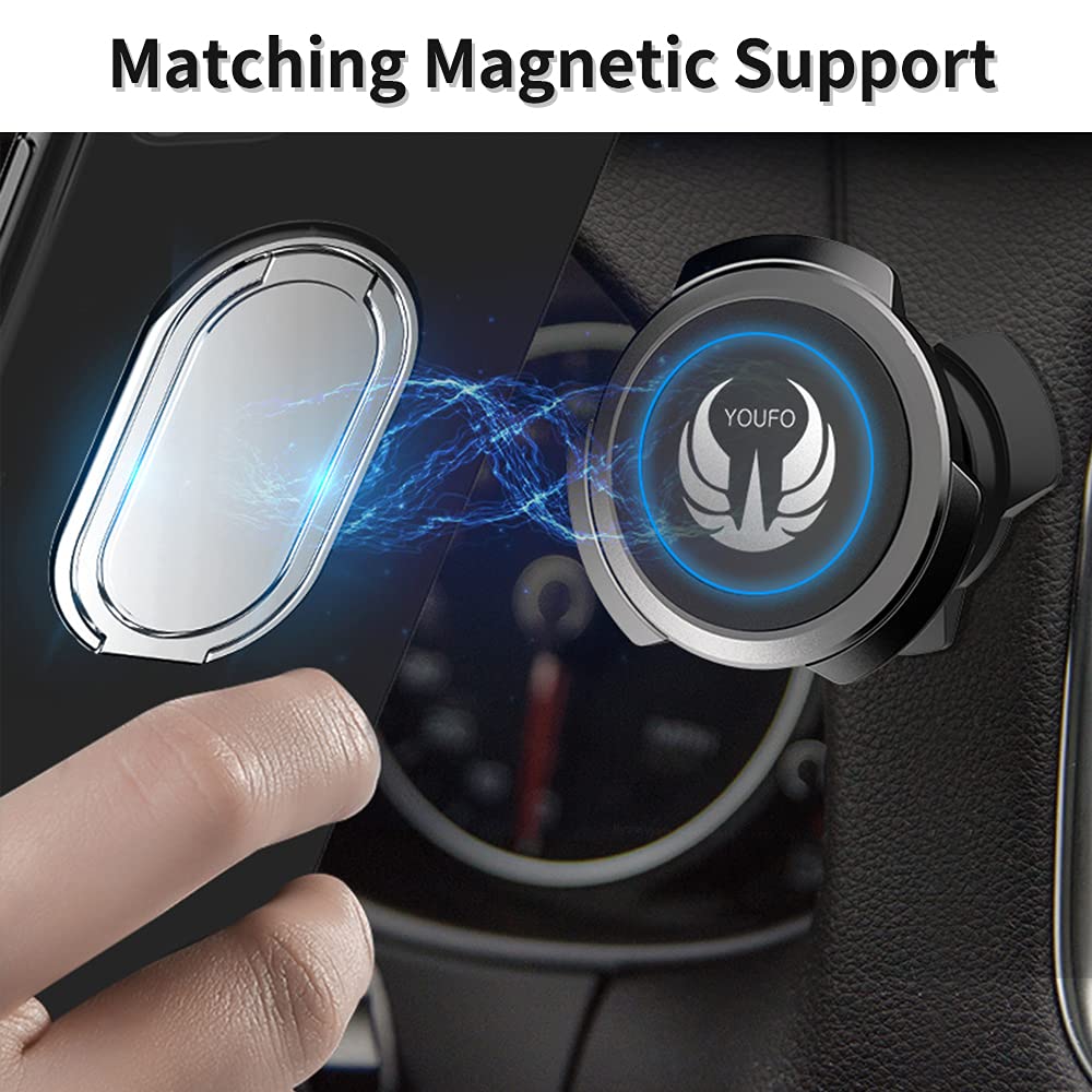foldable ring buckle retractable car magnetic cell phone holder CPS 039 (9)