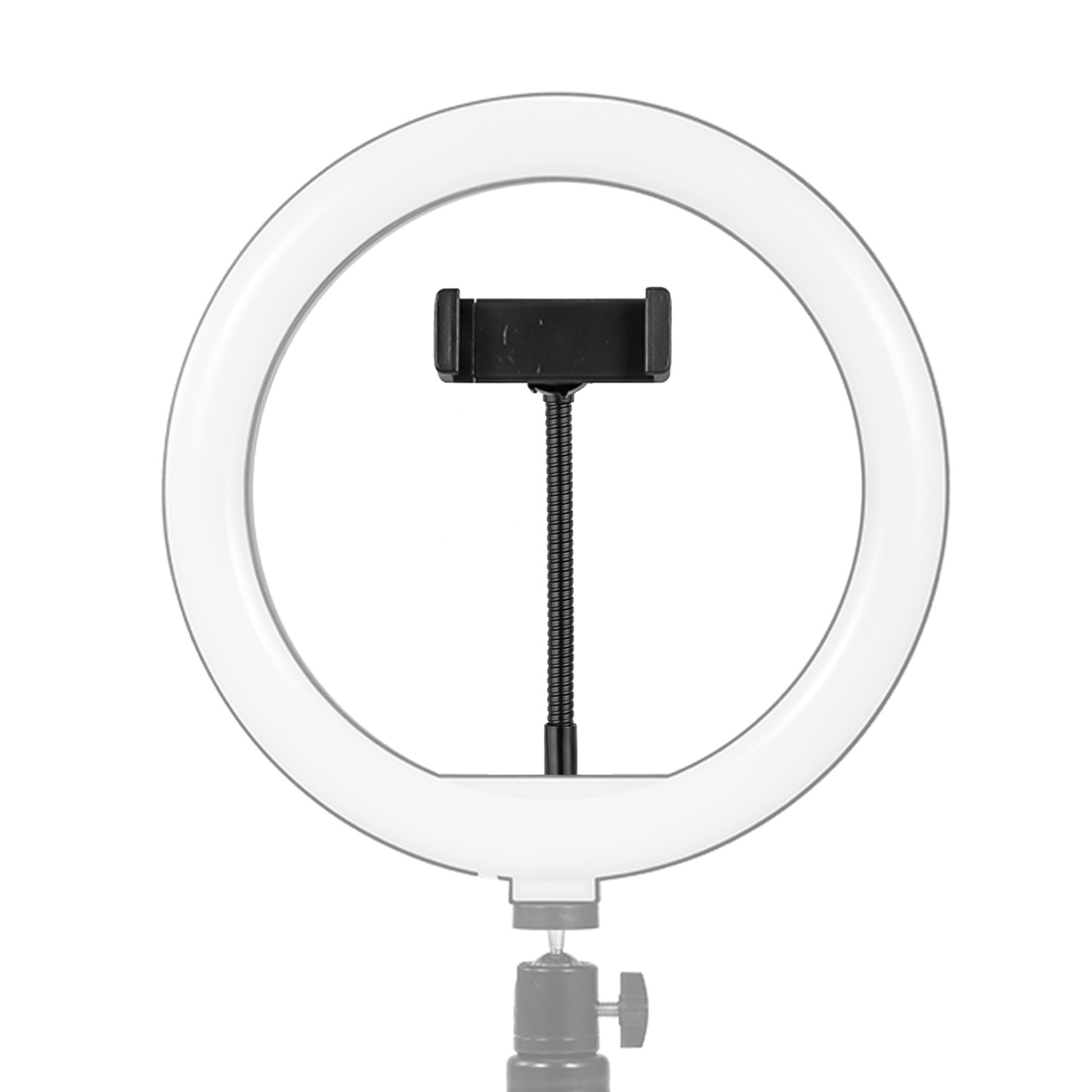 mobile phone holder light tripod adjustable angle stand selfie ring universal pk h2521