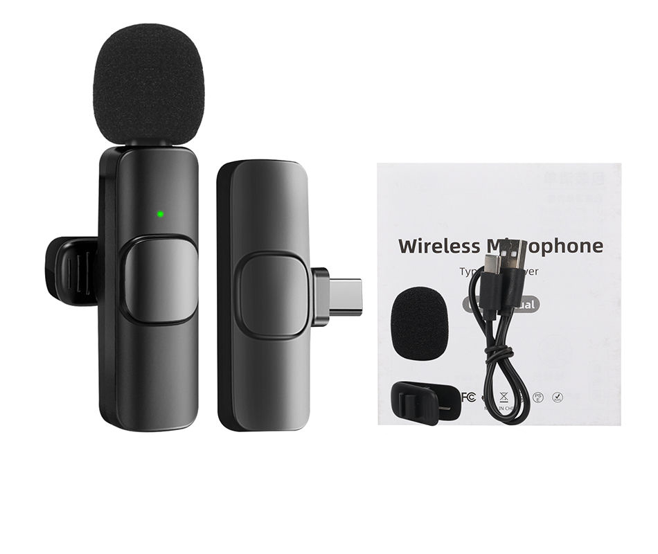 k9 wireless lavalier clip on microphone smartphone%20(4)