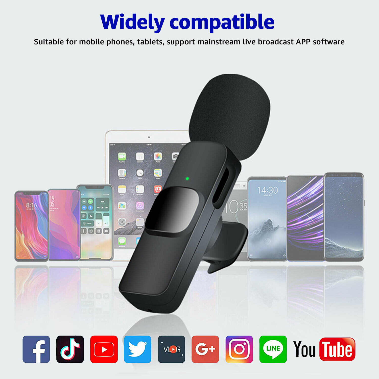 type c k8 lapel clip wireless microphone for phone%20(6)