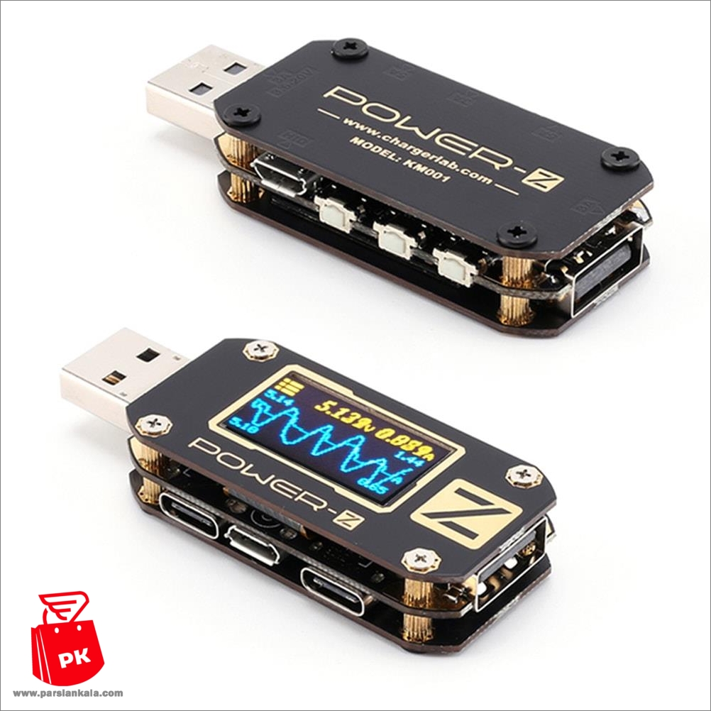 USB Tester Type C QC 3 0 PD USB PD Tester Digital Voltage%20(2) ParsianKala.IR