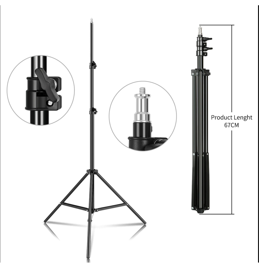 1 9M 1 4 Screw Light Stand Tripod Photo Studio Softbox Video Flash Umbrellas Reflector Lighting ParsianKala