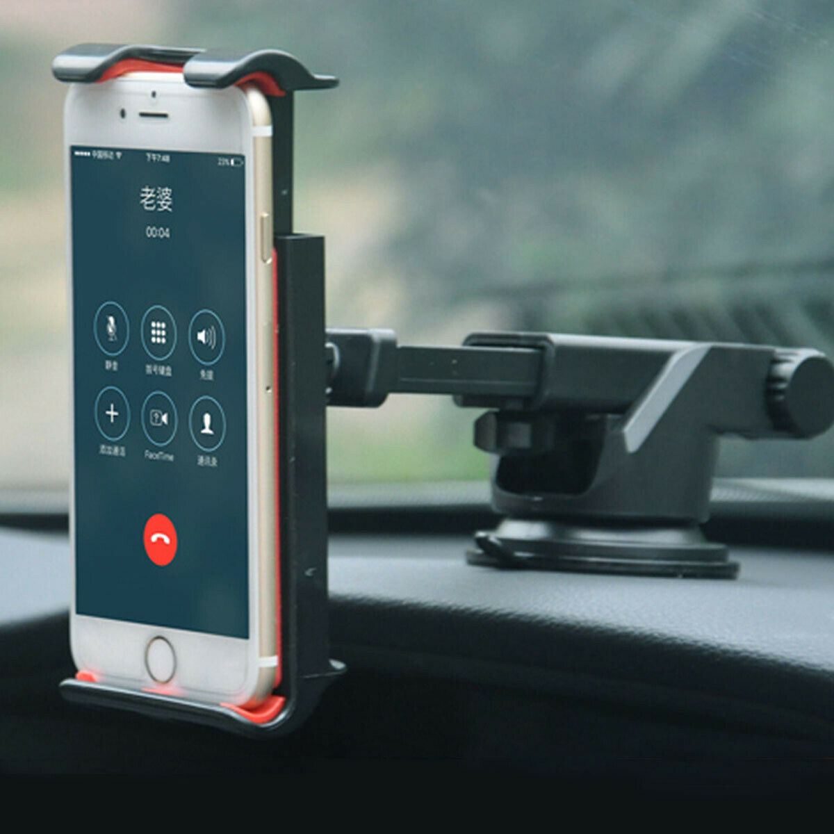 smart long neck phone holder mobile stand for car car mount%20(16)