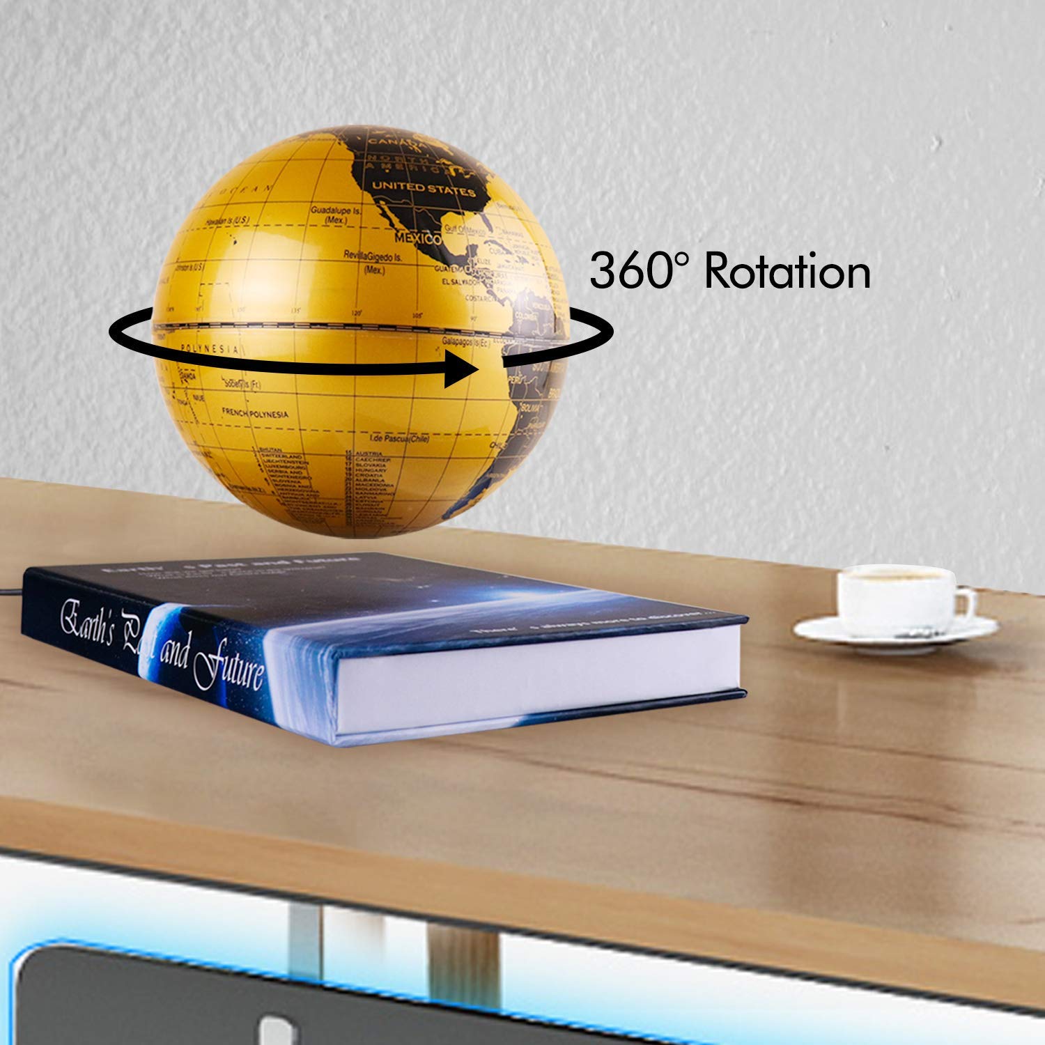Magnetic Levitation Rotating Geography Globe Floating World Earth Map%20(18)