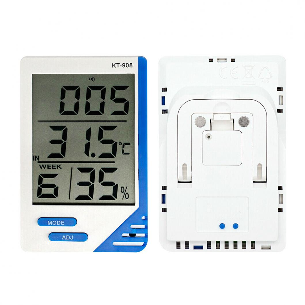 Electronic Digital LCD Thermometer Hygrometer Temperature Humidity Meter KT 908%20(3)