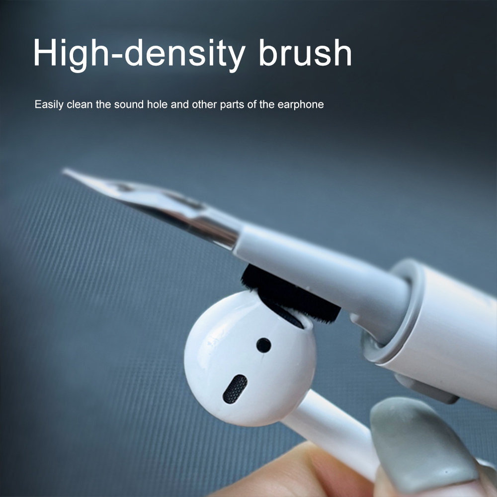 Q5 bluetooth earphone telescopic cleaning pen brush (7)