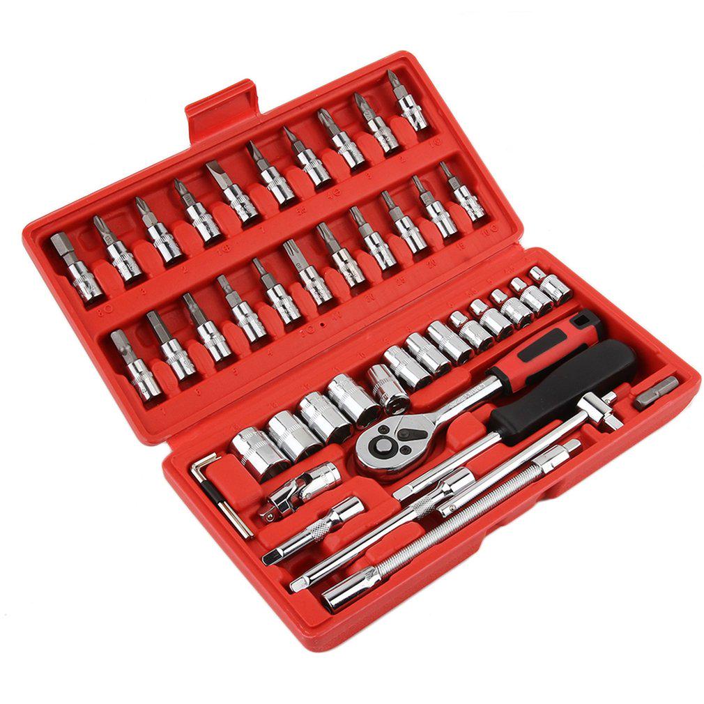 set of 46 box wrenches