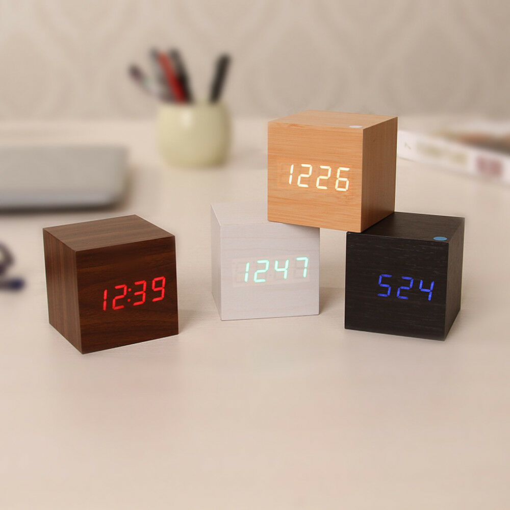 LED Digital Wooden Alarm Clock%20(14)
