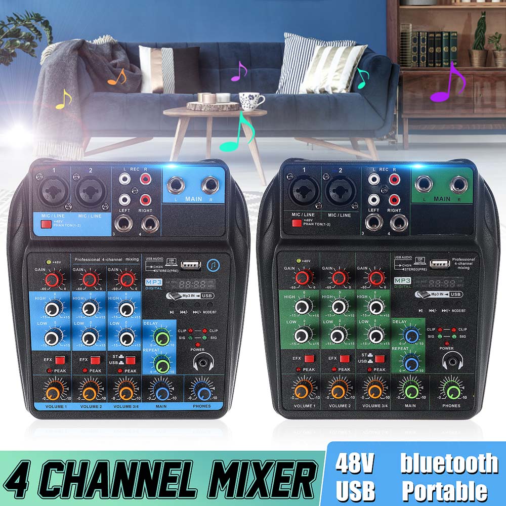 mixing consele audio external usb live microphone sound card bluetooth%20(11)