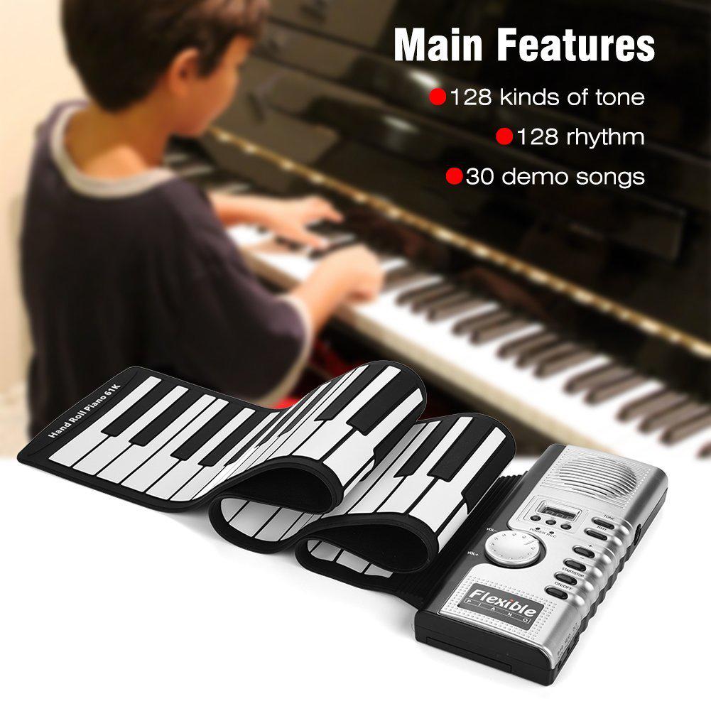 پیانو آموزشی رولی 61 کلید دیجیتالی