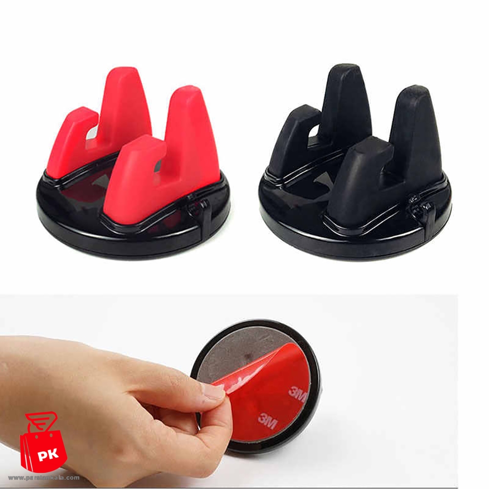 Car Phone Holder Stands Rotating Adhesive Support Silicone Table Anti Slip Mount Mobile GPS Adjustable Bracket (39) ParsianKala,com