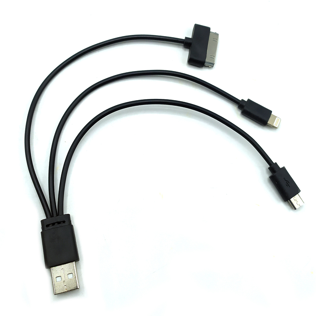 Three One USB To microUSB And Lightning Cable (1)