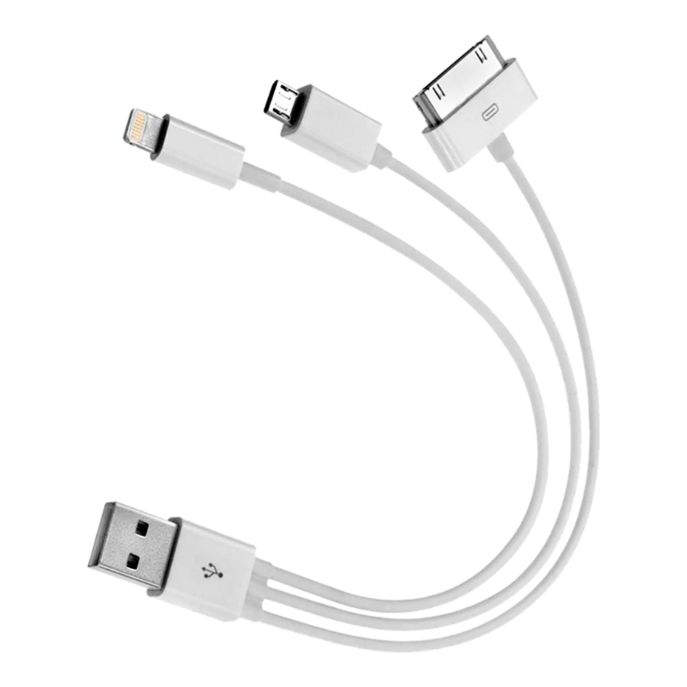 Three One USB To microUSB And Lightning Cable (2)