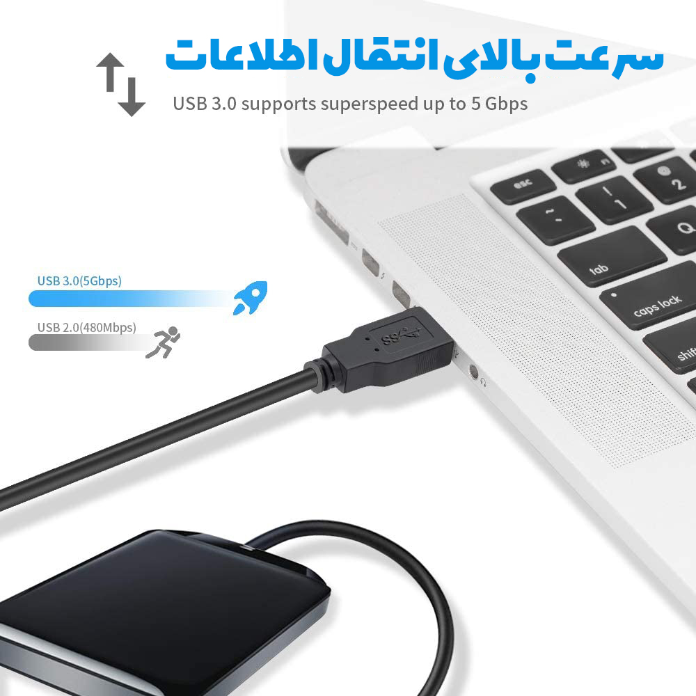 black usb 3 0 up to 5 gbps type a 3 0 extension data cable male to a male (7)
