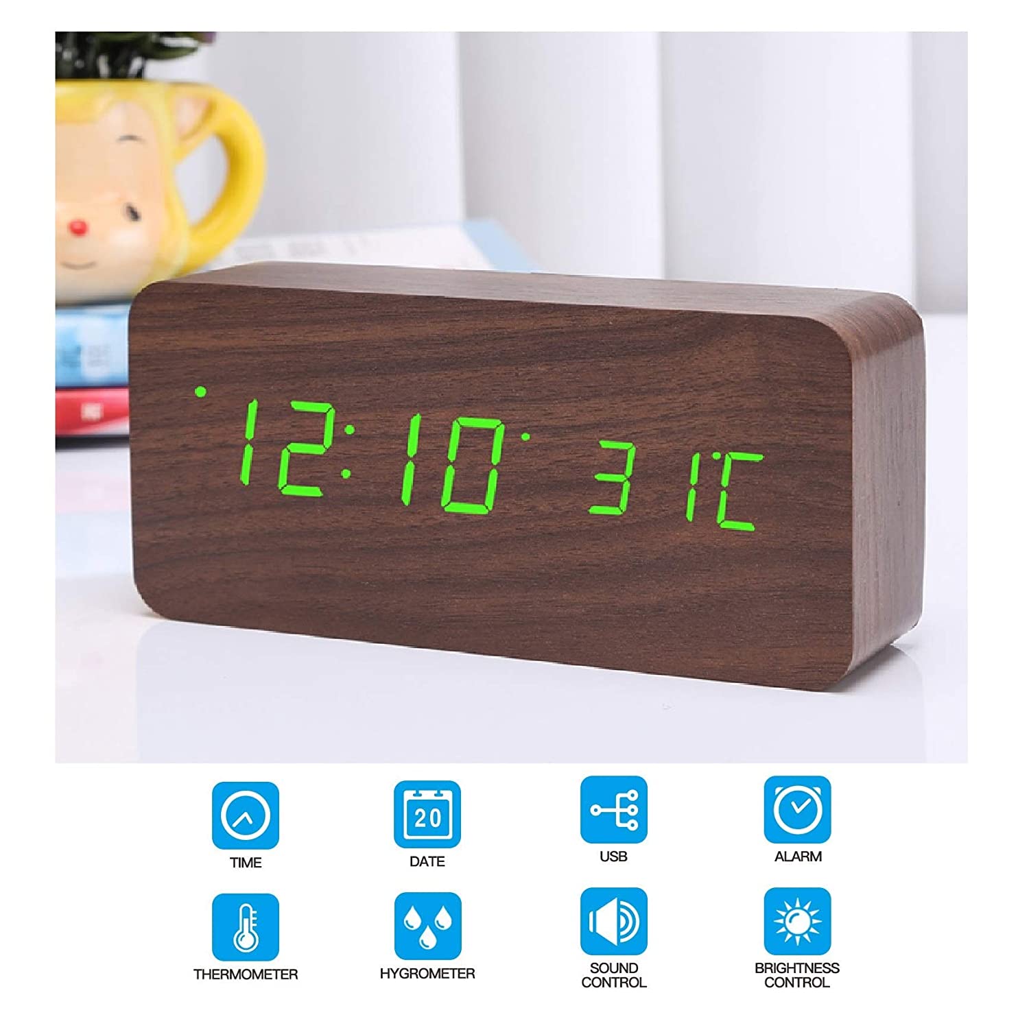 Wood LED Alarm Clock Temperature%20(8)