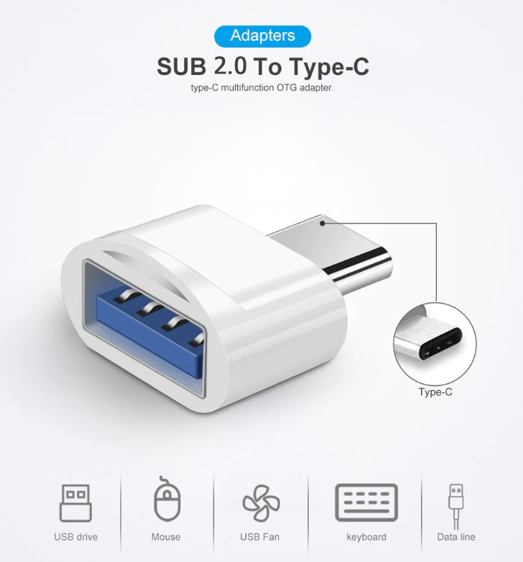 Mini USB C USB 2 0 OTG adapter (4)