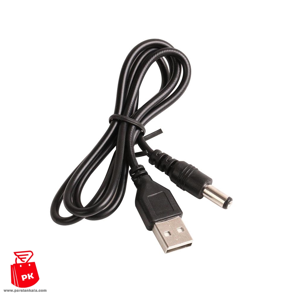 USB Port to 5 5mm 2 1mm 5V DC Barrel Jack Power Cable%20(2) ParsianKala.ir.jpg? =0
