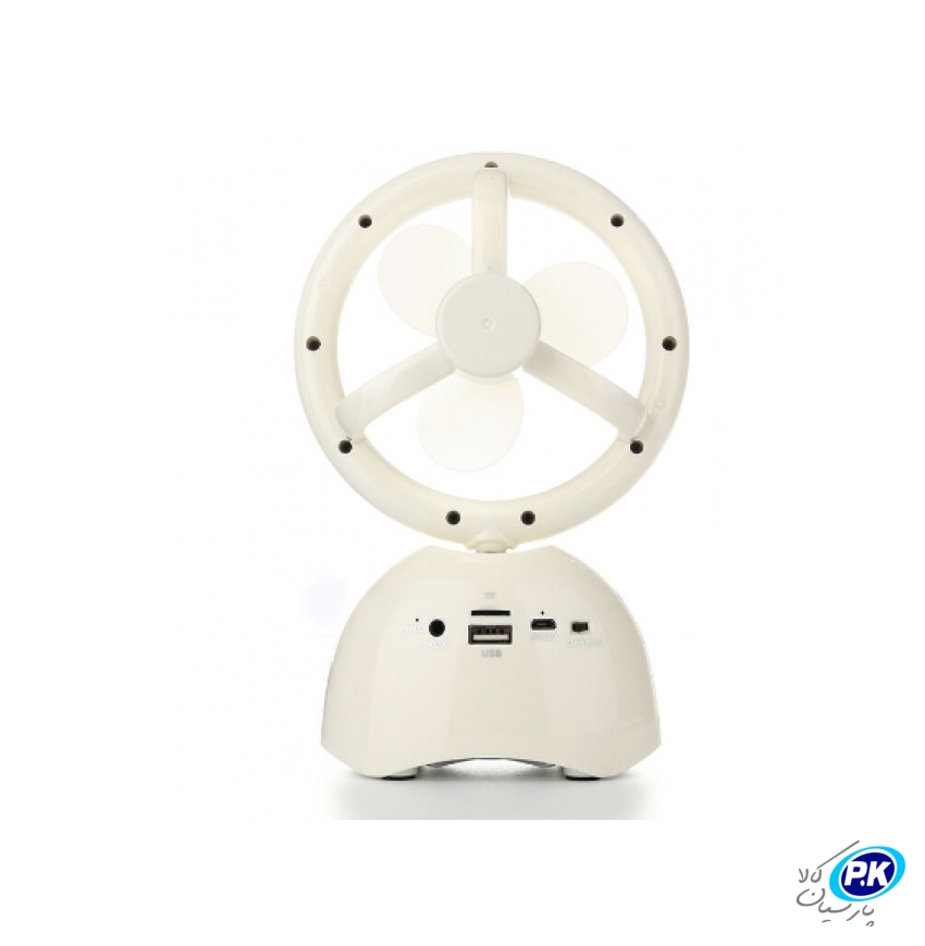 Desk Mini Fan Bluetooth Speaker wireless%20%20(1) parsiankala.com