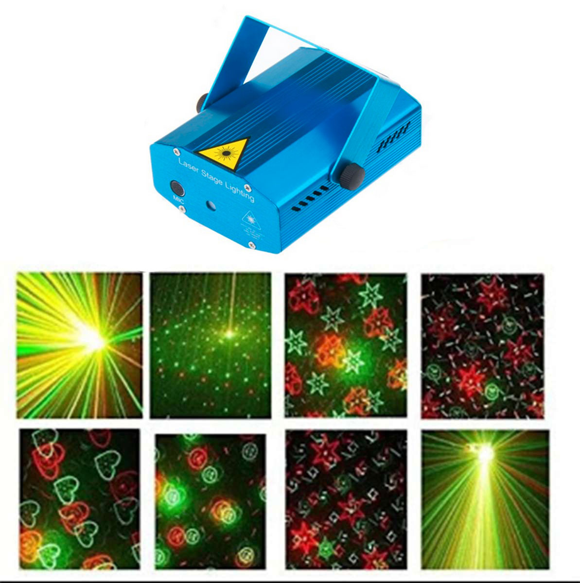 Projector Dancing Laser Projector Stage Lighting (2)