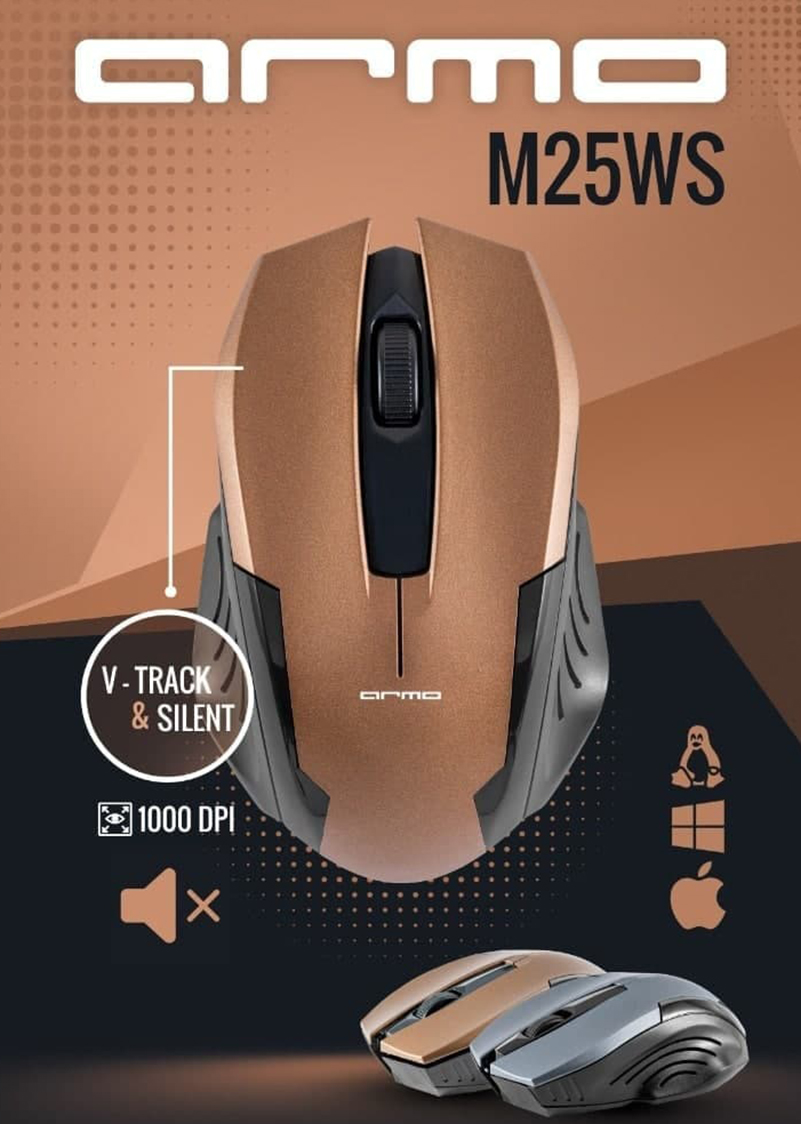 25 wireless silent mouse