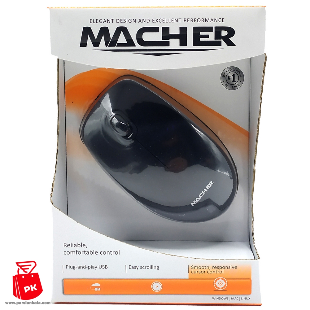 Macher MR 181 Wired Mouse ParsianKala,com