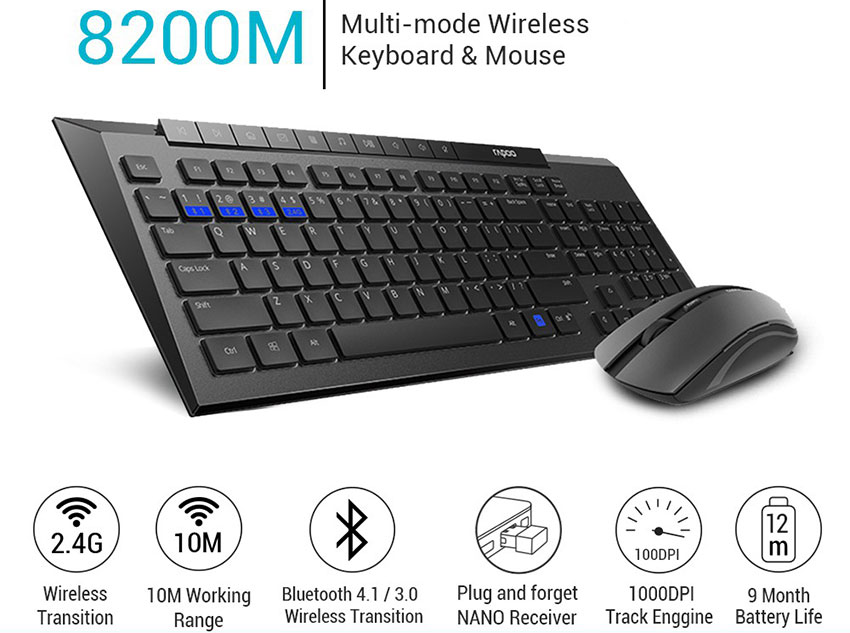 Rapoo 8200M Wireless Keyboard Mouse%20(1)