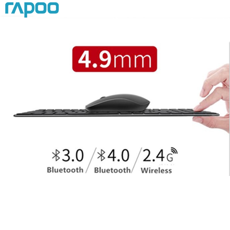 Rapoo 9300M Multimode Wireless Desktop%20(7)
