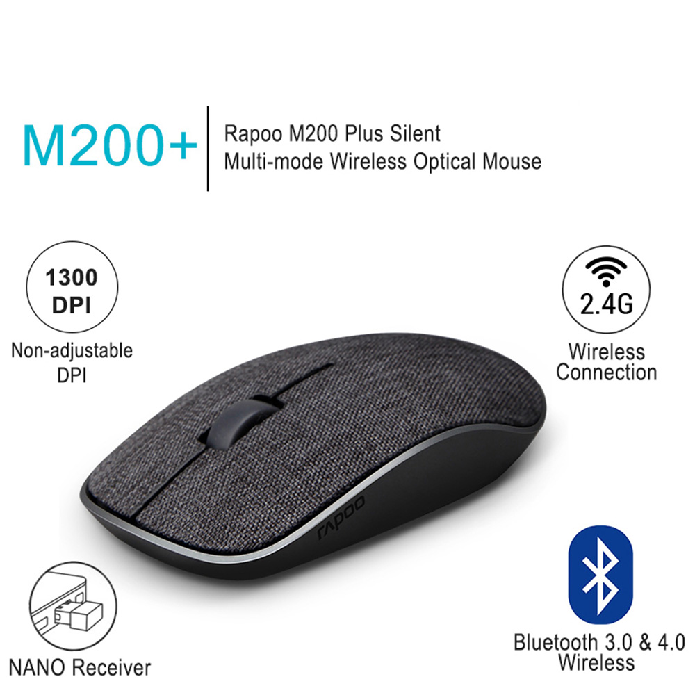 Rapoo M200 wireless mouse%20(3)