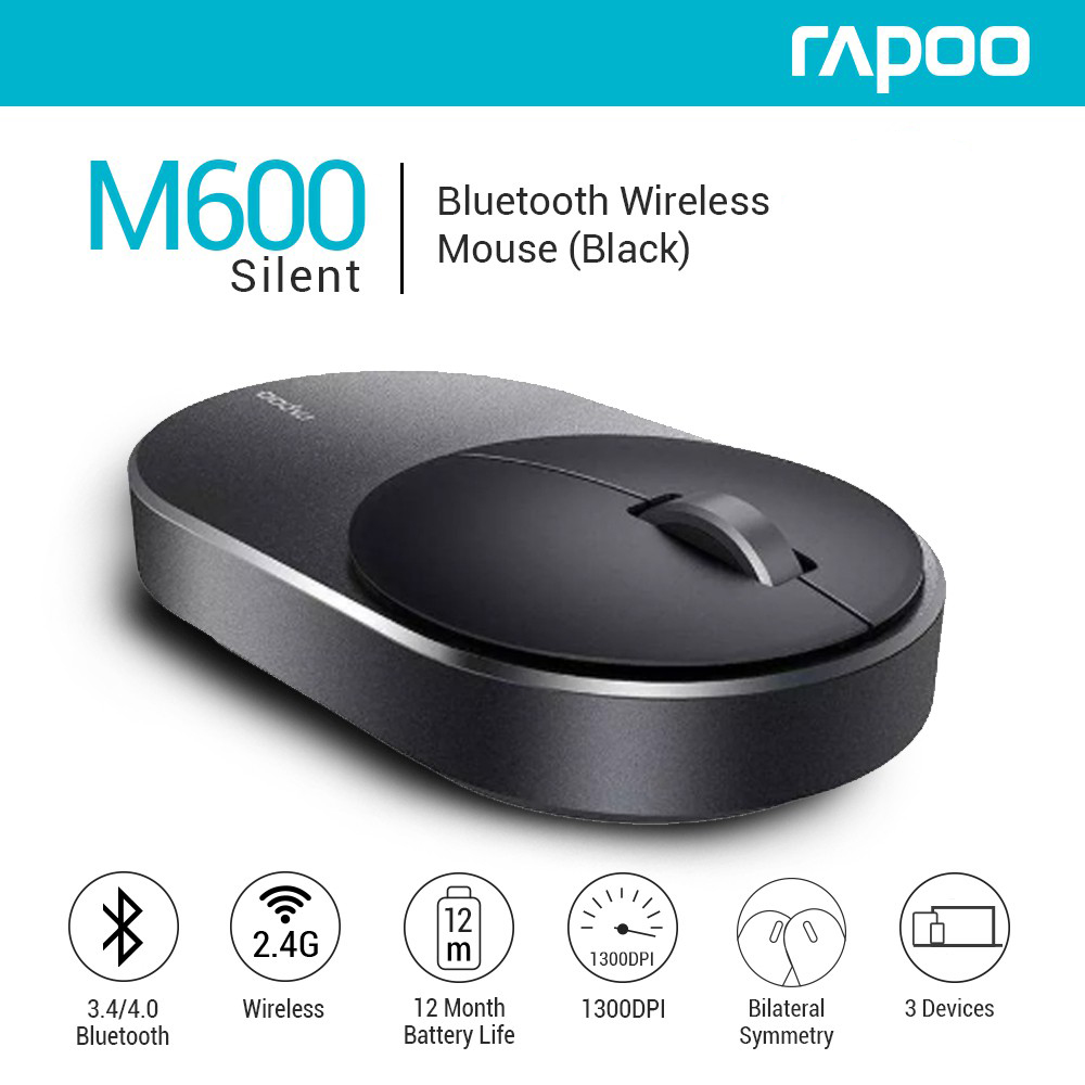 Rapoo M600 Wireless Mouse%20(2)