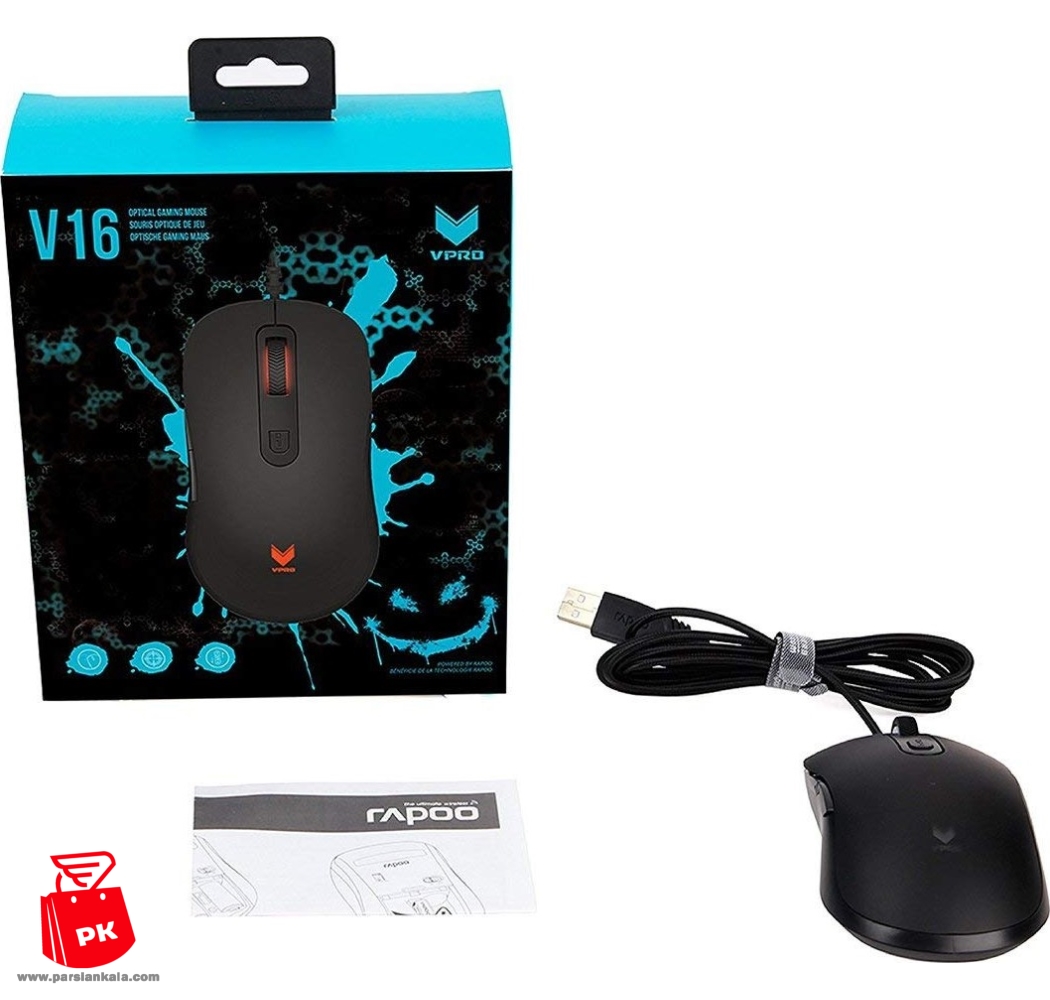 Rapoo V16 Gaming Mouse%20(4)%20 parsiankala