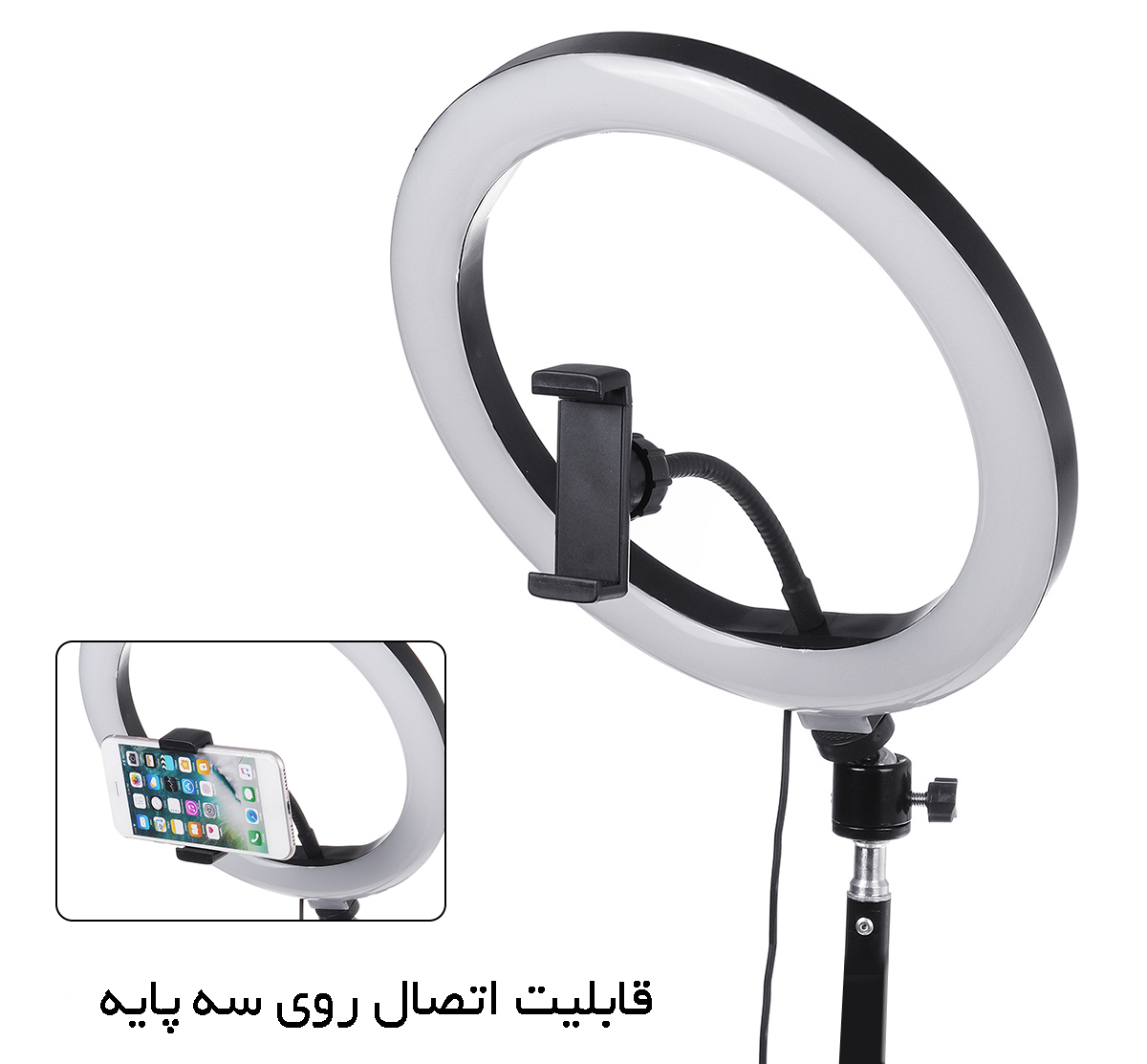 led ring fill light 10 inch 26cm dimmable lamp with usb controller for selfie live stream video vlog photography makeup (1)