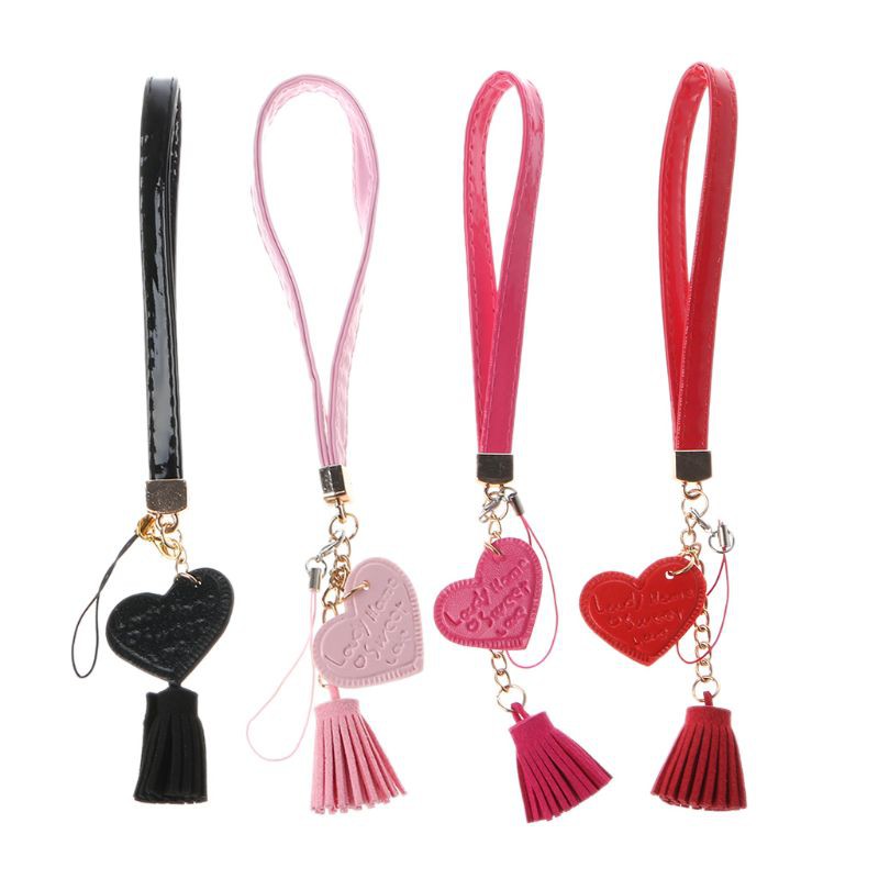 Heart Shape Crystal Stainless Steel Mobile Phone Decoration%20(15)