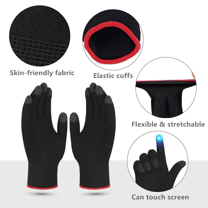 gloves sweat proof full sleeve pubg mobile game joystick touch screen trigger warm gaming%20(7)