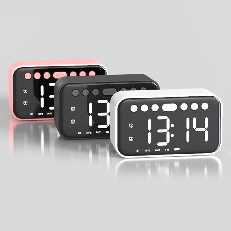 A5 Bluetooth Speaker LED Digital Alarm Clock Portable Wireless%20(3)