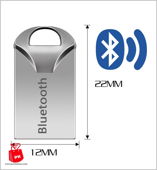 Bluetooth USB Metal Dongle NANO CAR (1) ParsianKala.IR