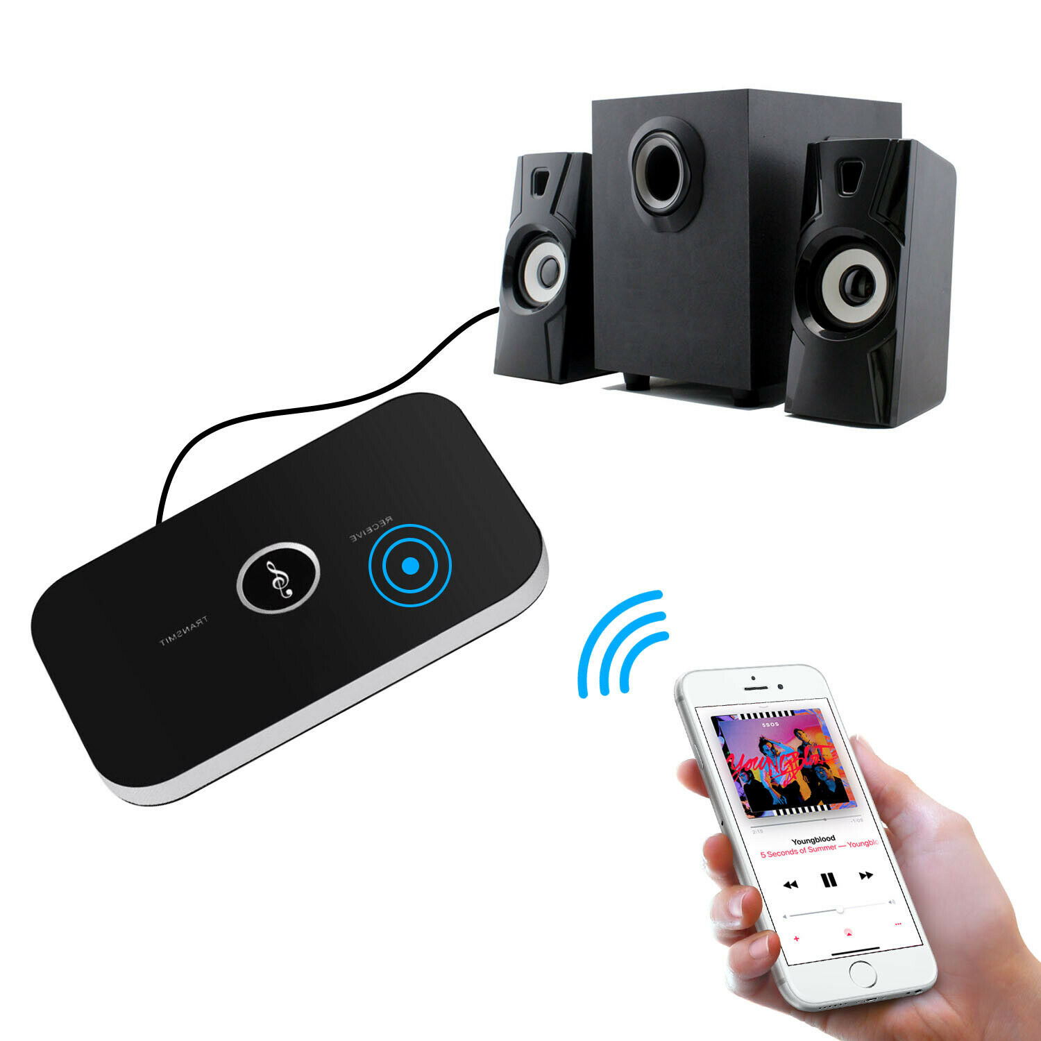 Wireless Bluetooth Receiver Transmitter with 3%20(6)